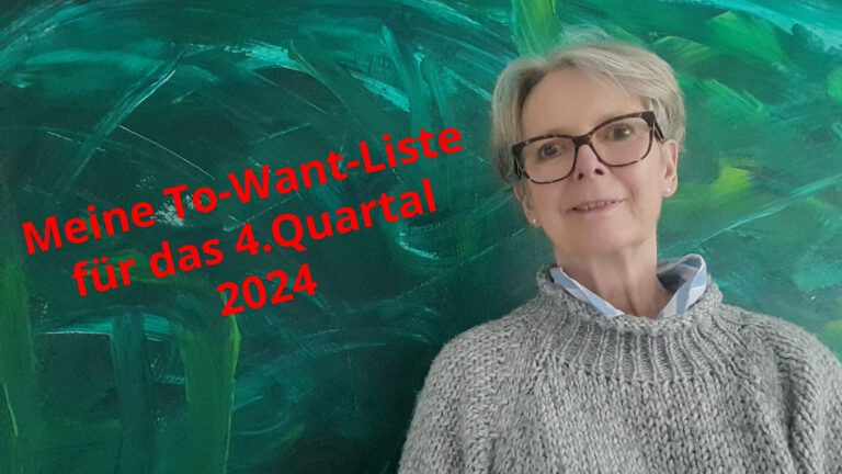 Meine To-Want-Liste für das 4. Quartal 2024